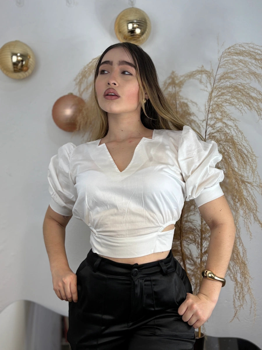 BLUSA R002 BLANCO